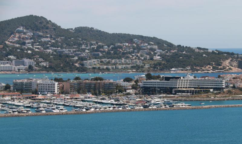 Sensational views across the island from Dalt Vila